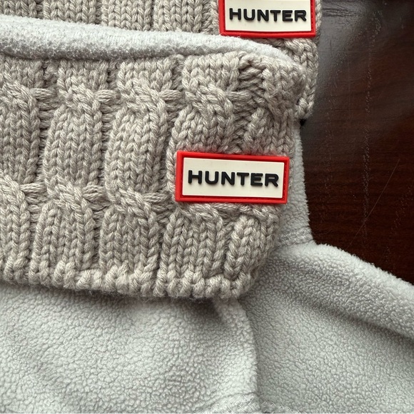 Hunter Light Gray Knitted Cuff Socks - Picture 2 of 5